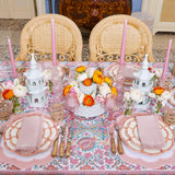 Pink Fringe Napkins (Set of 4) - Mrs. Alice