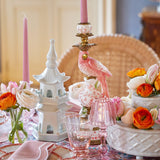 Pink Parrot Candlescape - Mrs. Alice