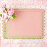 Pink Penelope Placemats (Set of 4) - Mrs. Alice