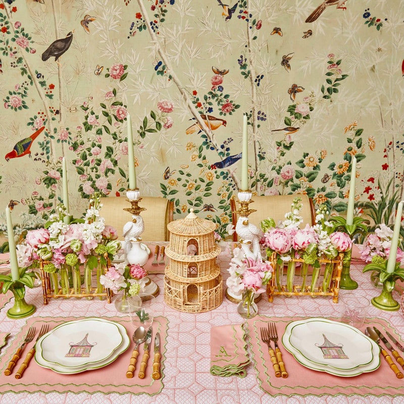 Pink Penelope Placemats (Set of 4) - Mrs. Alice