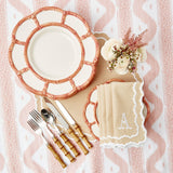 Pink Petal Bamboo Dinner Plates (Set of 4) - Mrs. Alice