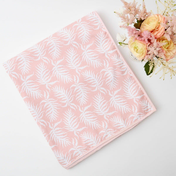 Pink Trailing Ferns Tablecloth - Mrs. Alice