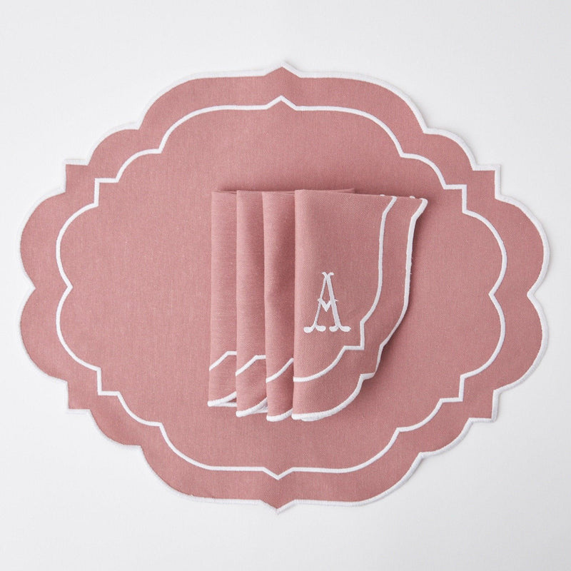 Poppy Dusty Pink Napkins (Set of 4) - Mrs. Alice