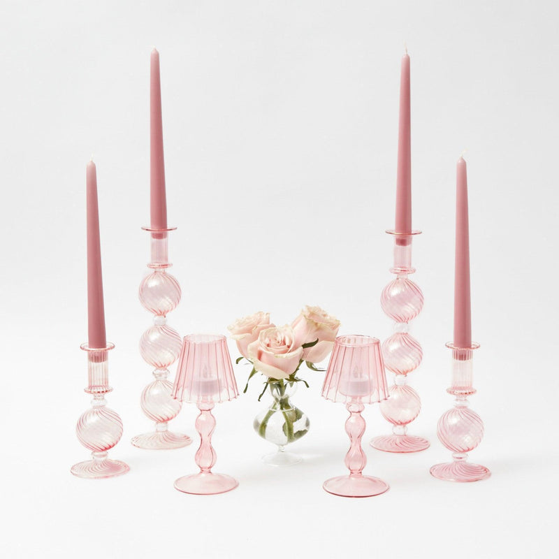 Pretty In Pink Candlescape - Mrs. Alice