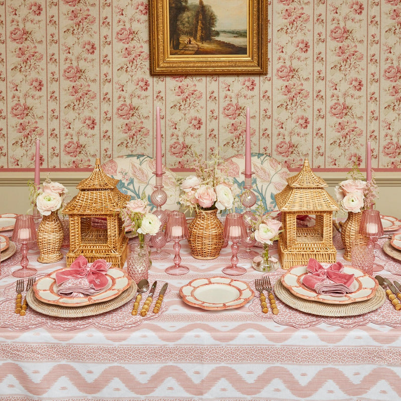 Pretty In Pink Candlescape - Mrs. Alice