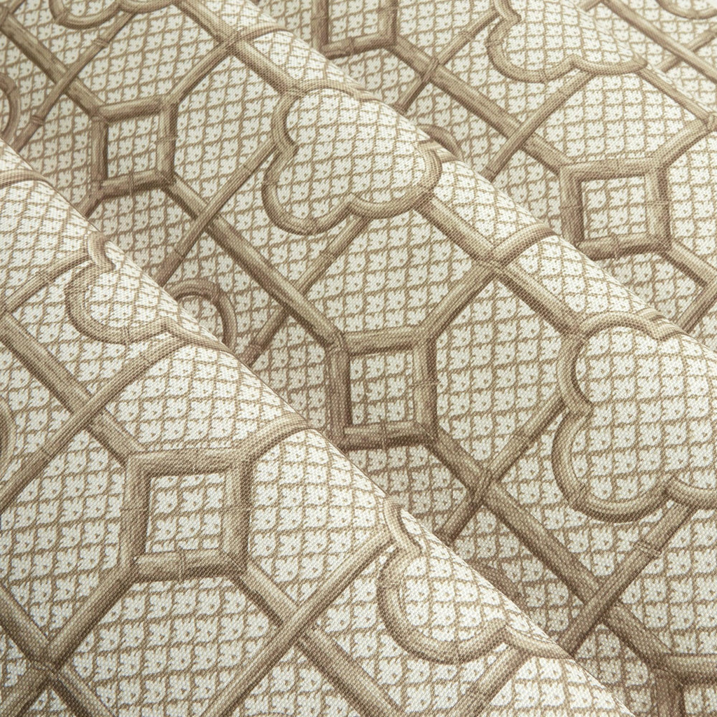 Putty Bamboo Trellis Fabric– Mrs. Alice