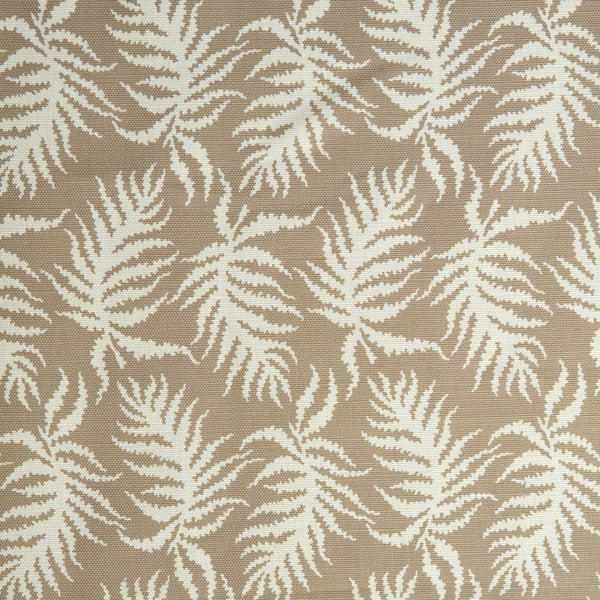 Putty Trailing Ferns Fabric - Mrs. Alice