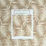 Putty Trailing Ferns Fabric - Mrs. Alice