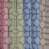 Raspberry Pink Bamboo Trellis Fabric - Mrs. Alice