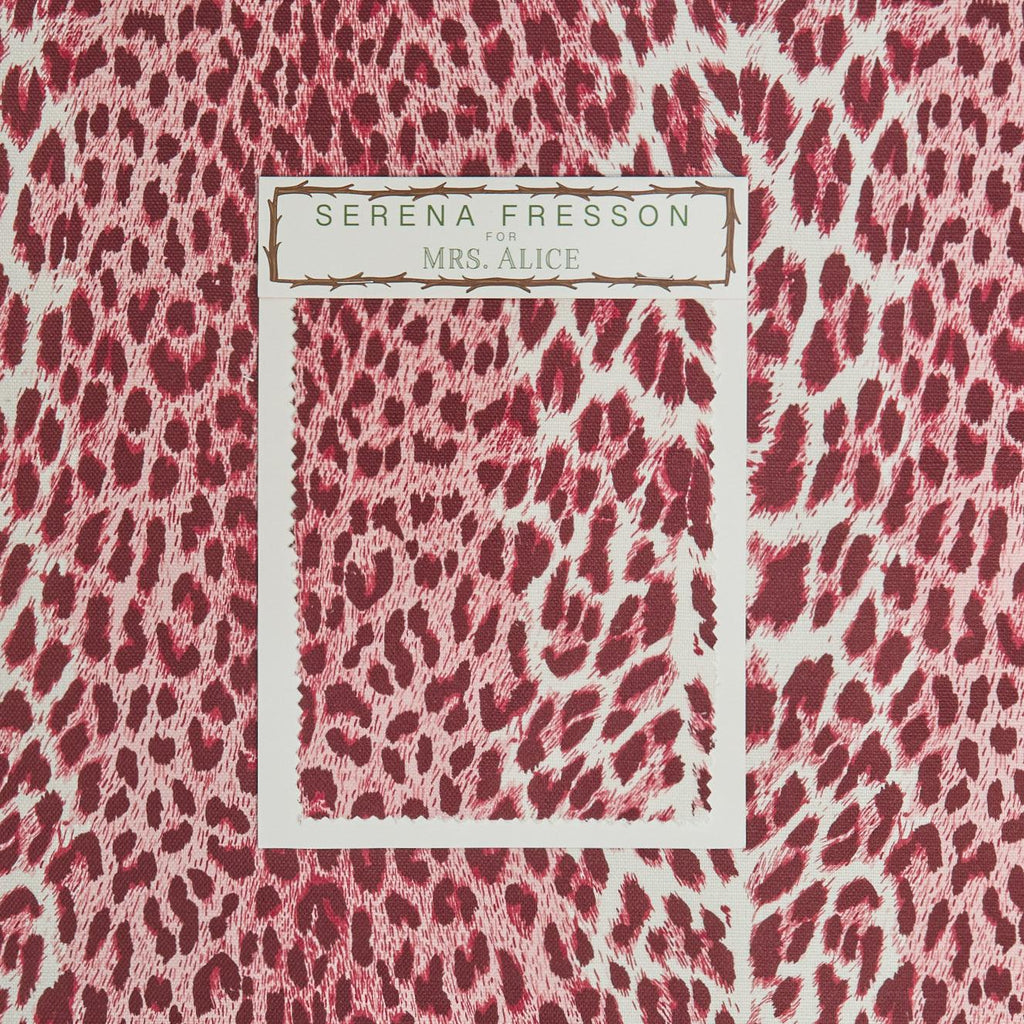 Leopard And A Raspberry Raspberry Pink Leopard Fabric– Mrs. Alice