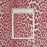 Raspberry Pink Leopard Fabric - Mrs. Alice