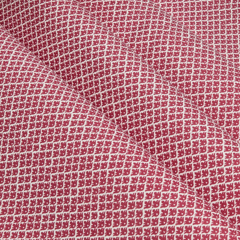 Raspberry Pink Lotus Flower Fabric - Mrs. Alice