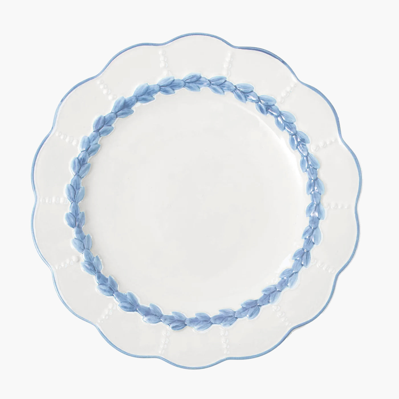 Blue Laurel Dinner Plate