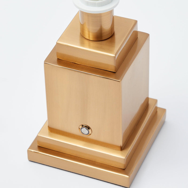 Rechargeable Table Lamp & Shade - Mrs. Alice