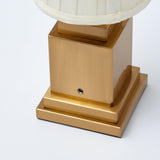 Rechargeable Table Lamp & Shade - Mrs. Alice