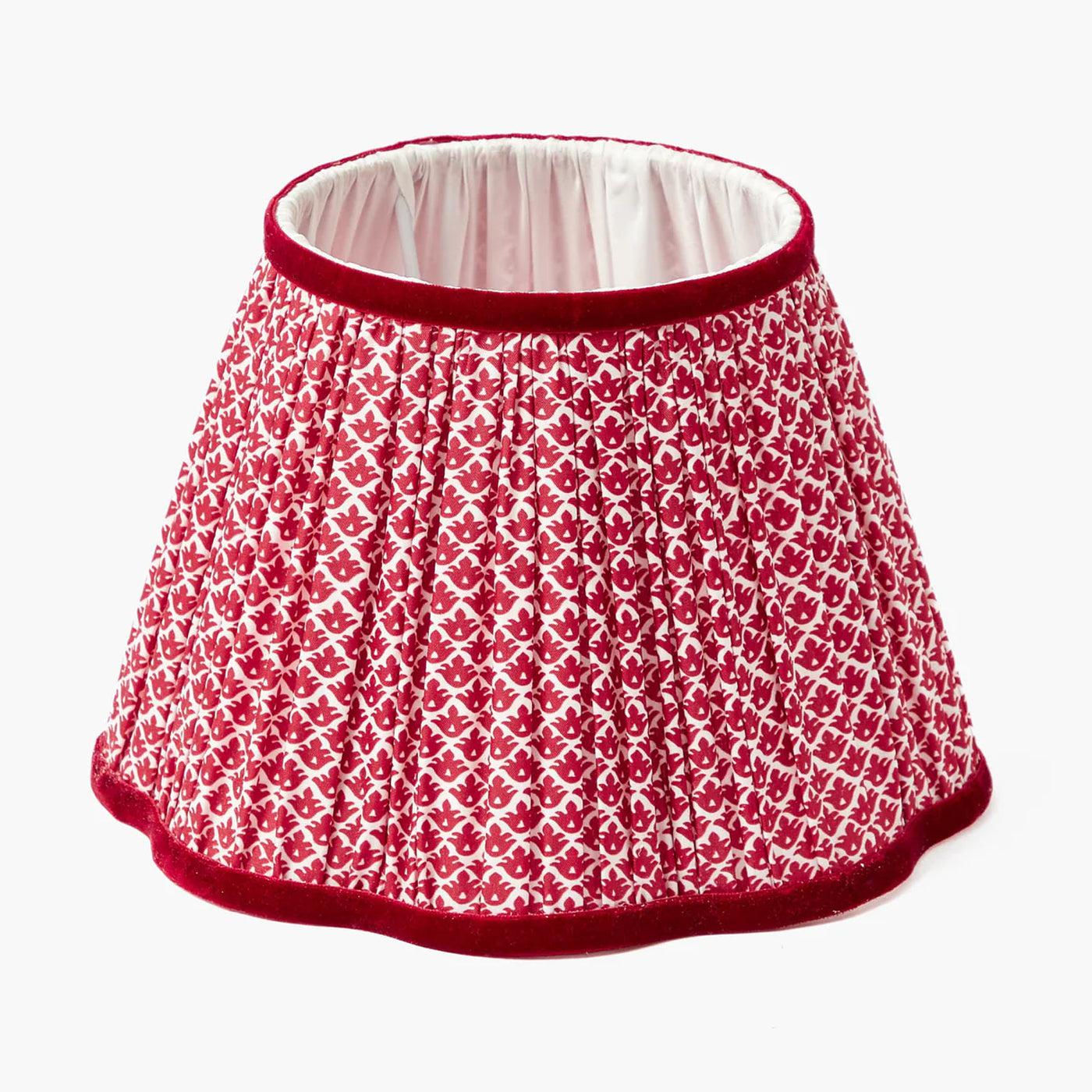 Red Lotus Lampshade (22cm)
