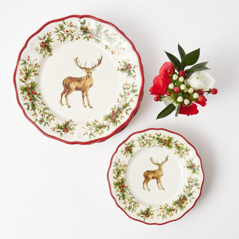 Reindeer Starter Plate (Set of 4) - Mrs. Alice