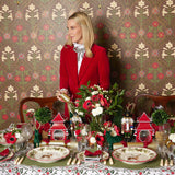 Reindeer Starter Plate (Set of 4) - Mrs. Alice
