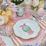 Scalloped Easter Dinner & Starter Plate (Set of 8) - Mrs. Alice