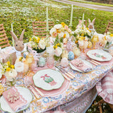 Scalloped Easter Dinner & Starter Plate (Set of 8) - Mrs. Alice