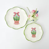 Scalloped Easter Dinner Plate (Set of 4) - Mrs. Alice