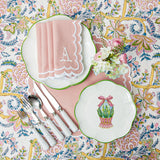 Scalloped Easter Starter Plates (Set of 4) - Mrs. Alice