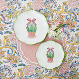 Scalloped Easter Starter Plates (Set of 4) - Mrs. Alice