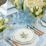 Scalloped Lily of the Valley Starter Plate (Set of 4) - Mrs. Alice