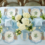 Scalloped Lily of the Valley Starter Plate (Set of 4) - Mrs. Alice