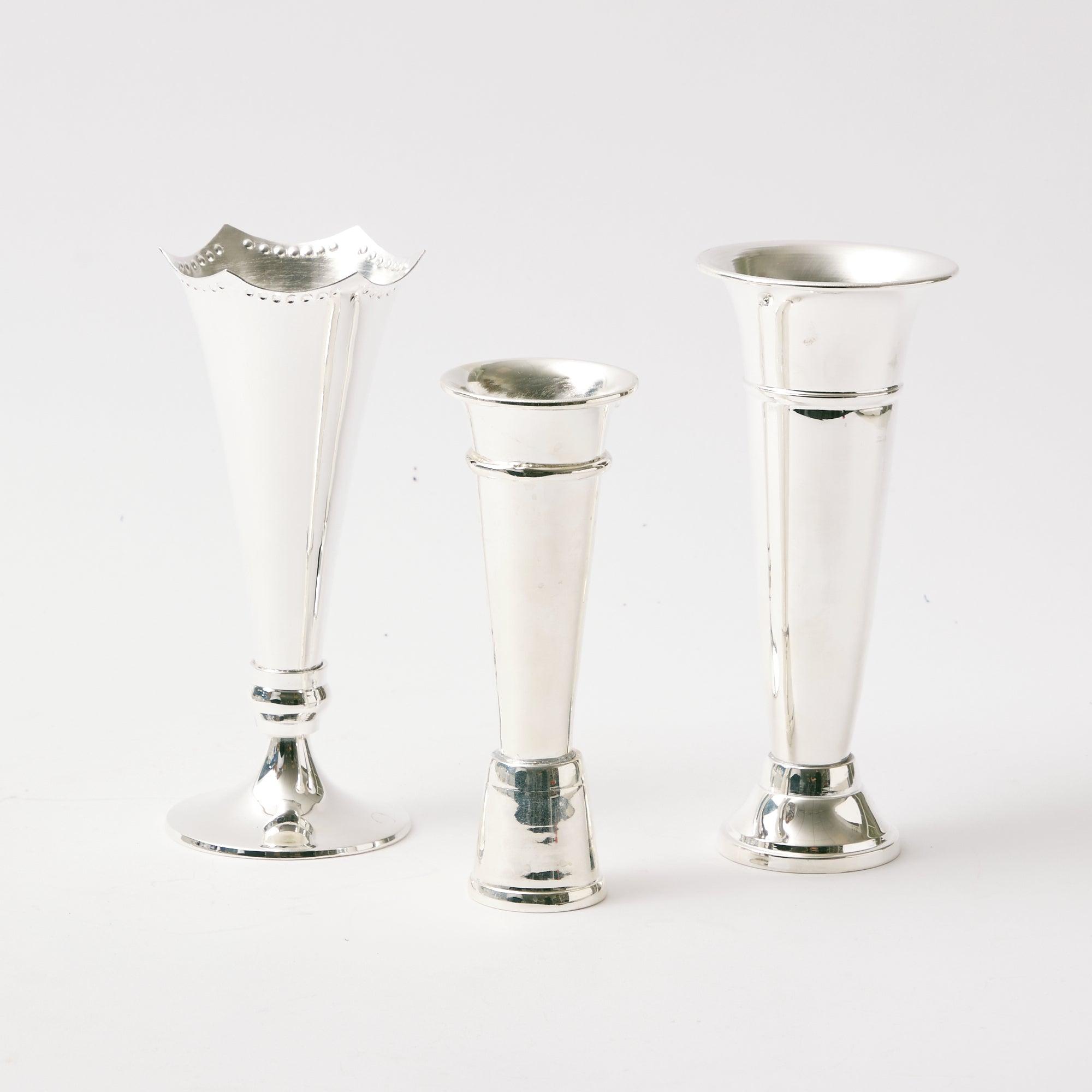 Scalloped Mint Julep Vase (Set of 3) Mrs. Alice