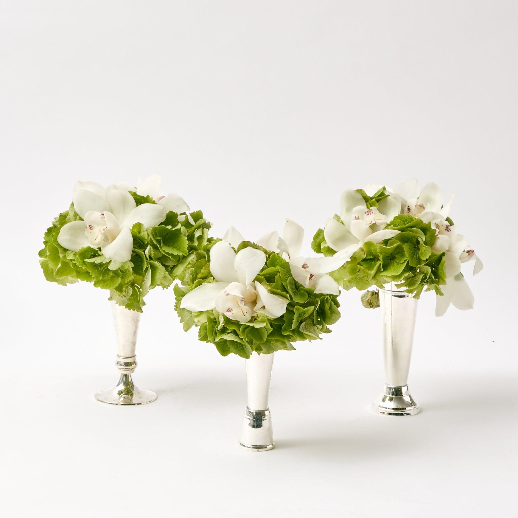 Scalloped Mint Julep Vase (Set of 3) Mrs. Alice