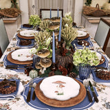 Scalloped Mushroom Dinner Plate (Set of 4) - Mrs. Alice