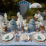 Scalloped Pagoda Dinner Plate (Set of 4) - Mrs. Alice