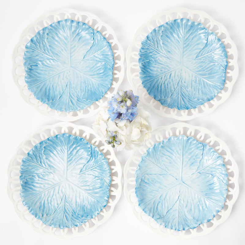 Serena Cabbage Dinner Plate (Set of 4) - Mrs. Alice