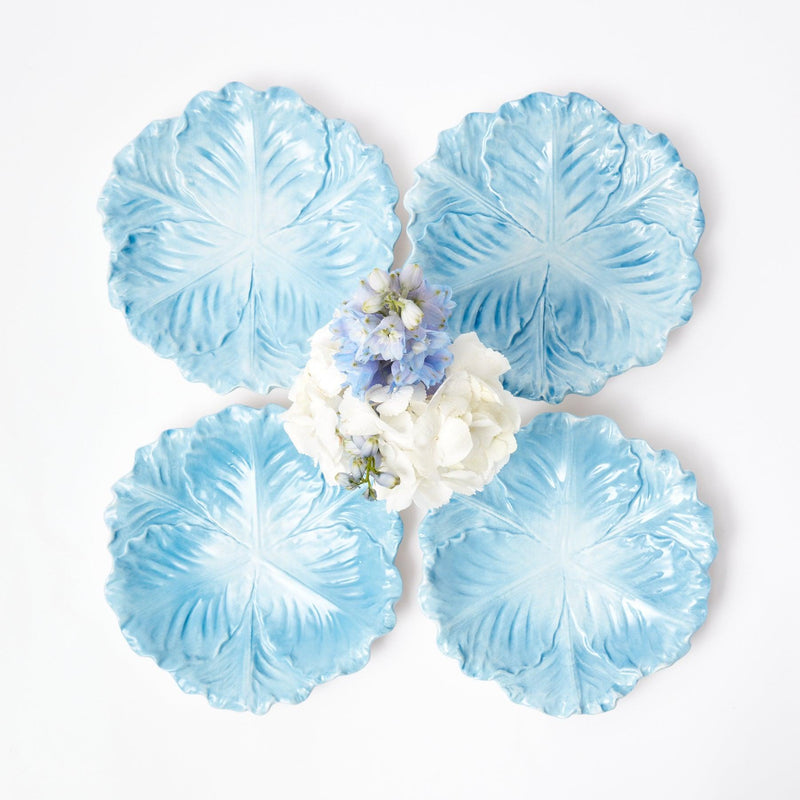 Serena Cabbage Starter Plate (Set of 4) - Mrs. Alice