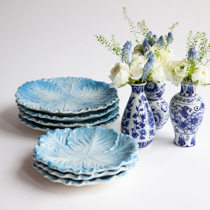 Serena Cabbage Starter Plate (Set of 4) - Mrs. Alice