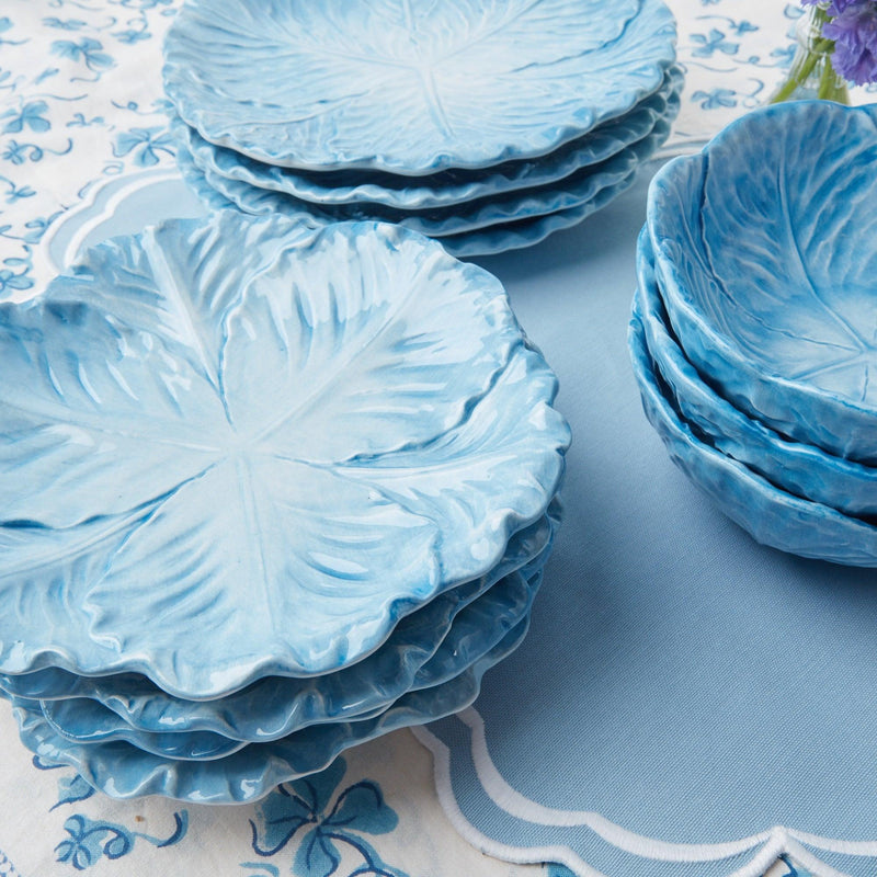 Serena Cabbage Starter Plate (Set of 4) - Mrs. Alice
