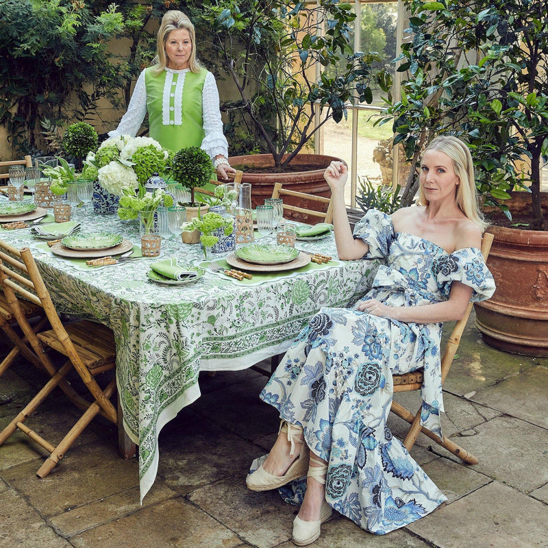 Serena Green Tablecloth - Mrs. Alice