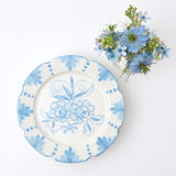 Seville Blue Gardênia Starter Plate (set of 4) - Mrs. Alice