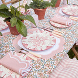 Seville Pink Gardênia Dinner Plate (set of 4) - Mrs. Alice