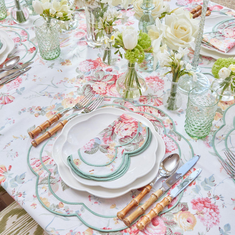 Sibyl Chintz Green Placemats (Set of 4) - Mrs. Alice