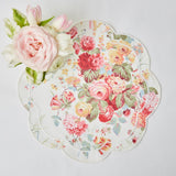 Sibyl Chintz Ivory Placemats (Set of 4) - Mrs. Alice