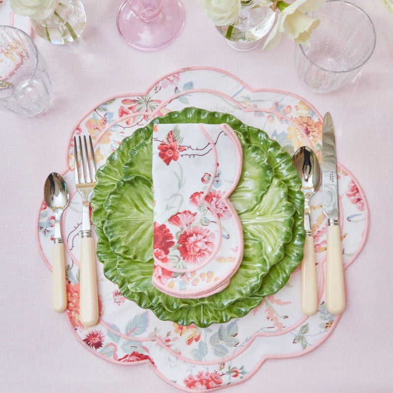 Sibyl Chintz Pink Placemats (Set of 4) - Mrs. Alice