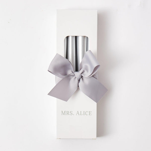 Silver Candles (Set of 8) - Mrs. Alice