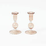 Small Eden Chestnut Candle Holder (Pair)