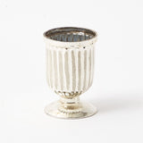 Add a touch of classic style to your space with the Small Mercury Fluted Vase Pair, perfect for creating a coordinated and inviting decor.