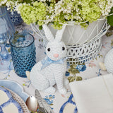 Small White Rattan Rabbits (Trio) - Mrs. Alice