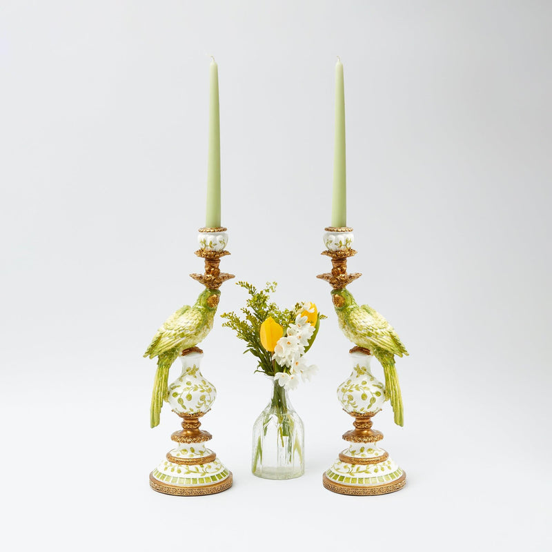 Spring Green Candles (Set of 8) - Mrs. Alice