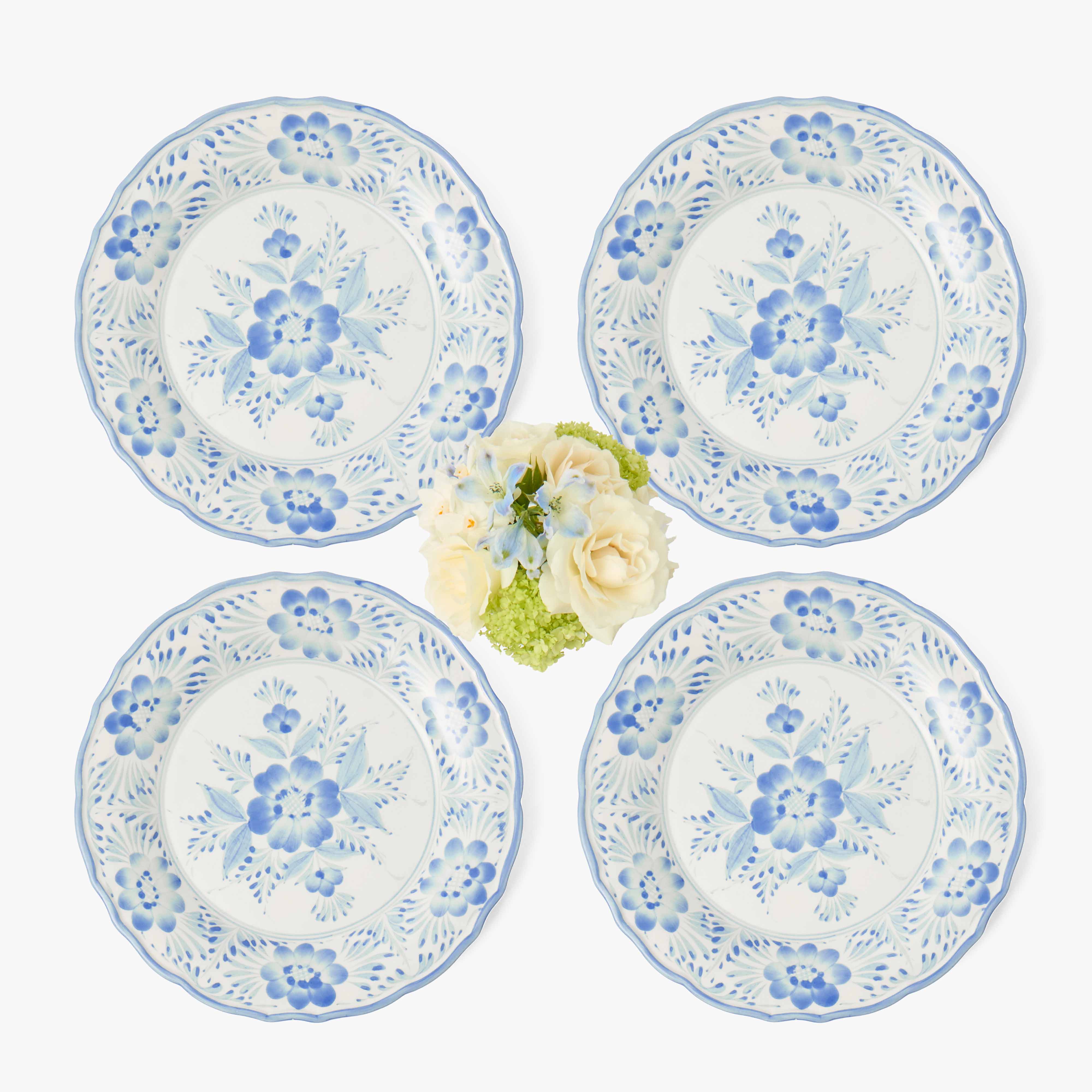 Blue Pandora Starter Plates (Set of 4)