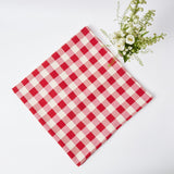 Swiss Red Gingham Tablecloth - Mrs. Alice